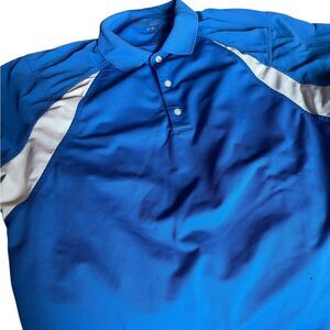 Greg Norman Men's Blue Polo Shirt excellent condition size XL